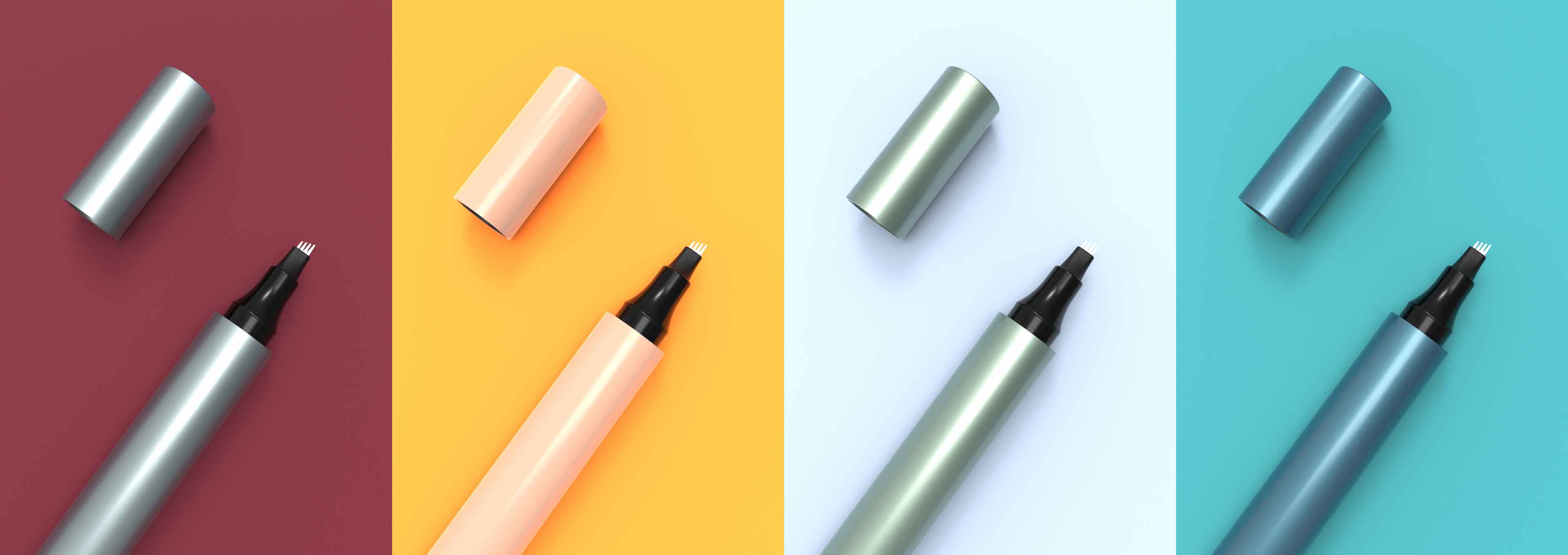 మేకప్ సాధనాల కుప్పకు వీడ్కోలు చెప్పండి! ఈ డ్యూయల్-ఎండ్ ఐబ్రో పెన్సిల్ మరియు కాంటౌర్ బ్రష్ ప్రారంభకులకు కూడా సహజంగా నిర్వచించబడిన కనుబొమ్మలను సాధించేలా చేస్తుంది.